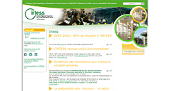 Desktop Screenshot of joomla.irtess.fr